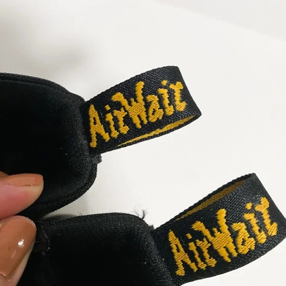 DR MARTENS BLACK COMBS J BLACK LACE UP & ZIPPER ANKLE BOOTS SIZE Little kid 2 - Picture 7 of 11